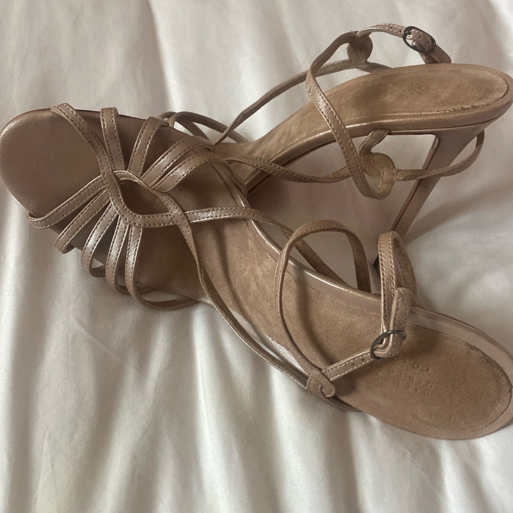 Like new! Strapy sext shoes. Leather